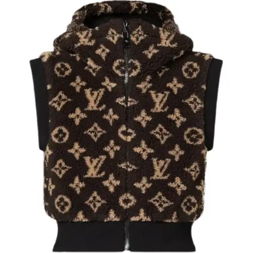 LOUIS VUITTON Vest Women's Brown