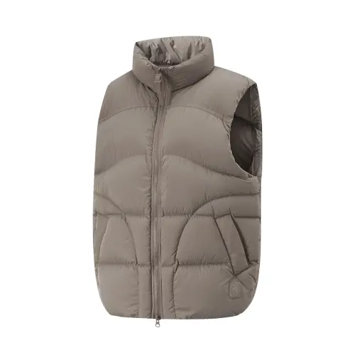Li Ning Fitness Series Vest Women's Tree Gray Brown