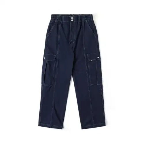 Vans WOVEN PANTS Casual Pants Women's Night Blue