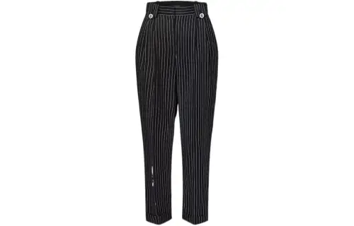 Lv Tailored Pinstripe Carrot Pants