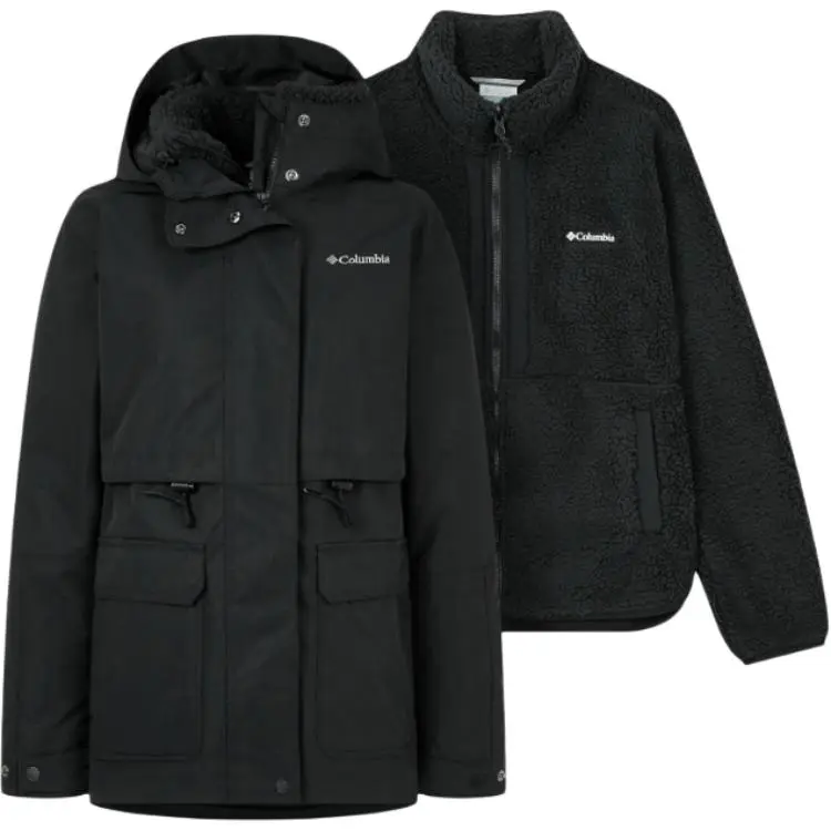 Columbia Windbreaker Jacket Women's Black