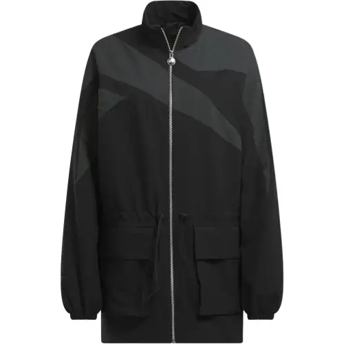 Reebok Anine Bing Windbreaker Dress Trench Coat Women's Black