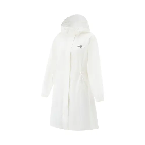 Li Ning Smoothie Trench Coat Women's Ivory