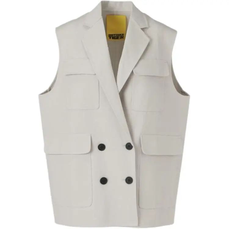 Onitsuka Tiger SS25 Vest Women's Light Gray