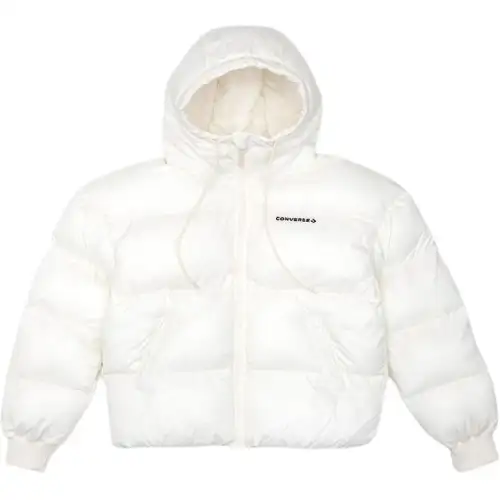 Converse Puffer Jacket Women's White