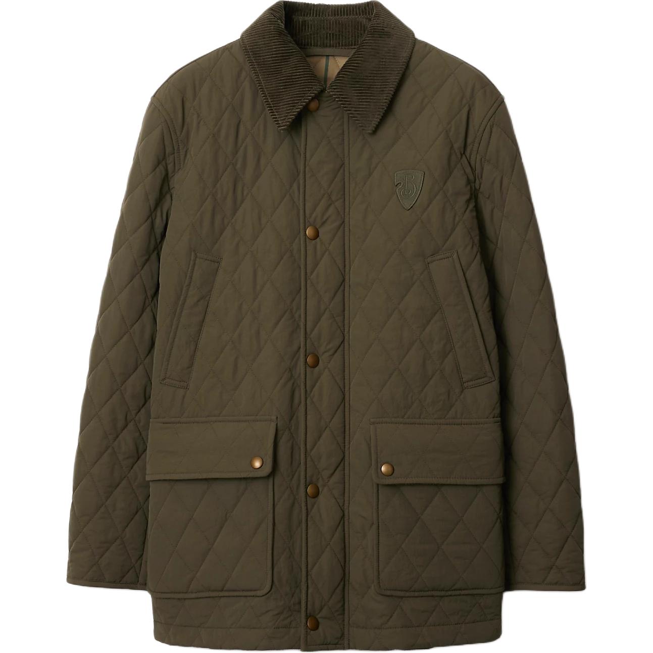 Женская куртка Burberry (зеленая)