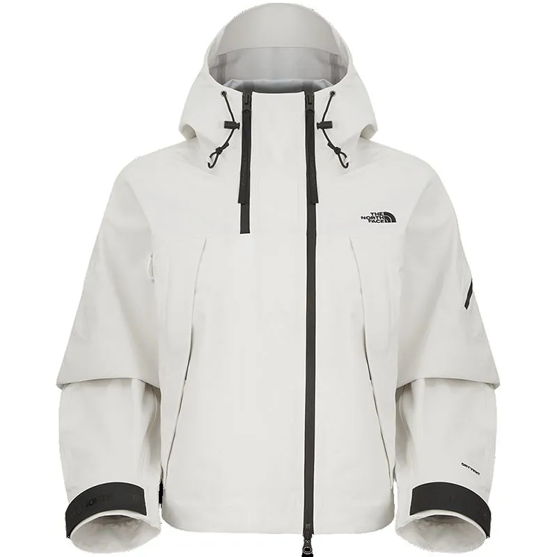 THE NORTH FACE Urban Exploration Waterproof And Breathable Abrasion Resistant Windbreaker Jacket Women's Dune White