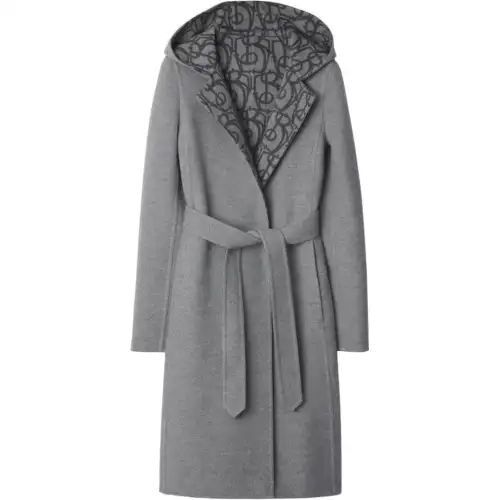 Burberry wrap coat