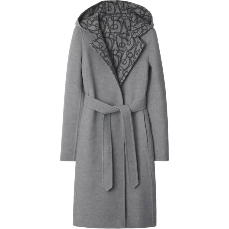Burberry wrap coat