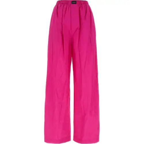 Balenciaga Casual Pants Women's Magenta