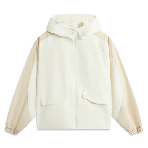 Li Ning Sports Life Collection Trench Coat Women's Ivory