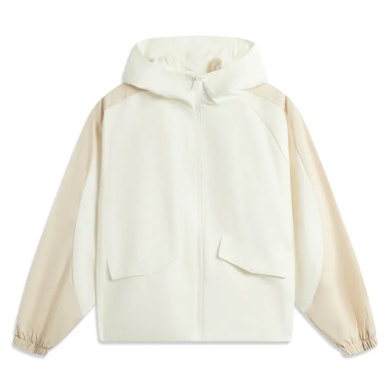 Li Ning Sports Life Collection Trench Coat Women's Ivory