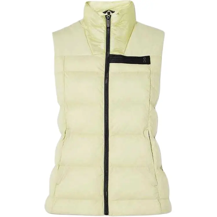On Vests Women's Yellow Stand Collar Moderate Other