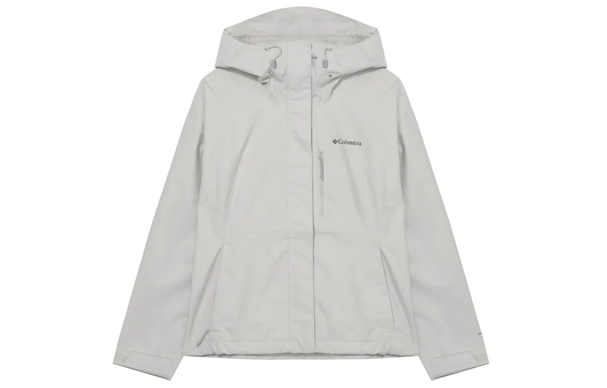Columbia Everyday Casual Hiking Commute Breathable, Waterproof And Windproof Windbreaker Jacket Women's Ecru