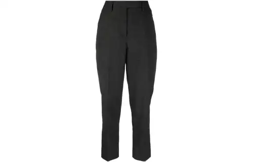 PRADA Casual Pants Women's Black Moderate Straight Fit Pants