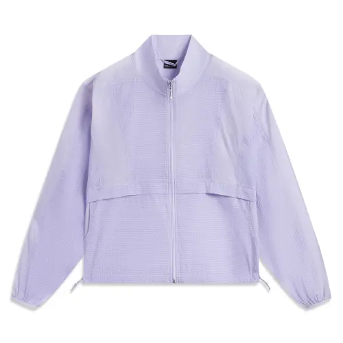 Li Ning Sports Life Collection Trench Coat Women's Naughty Purple