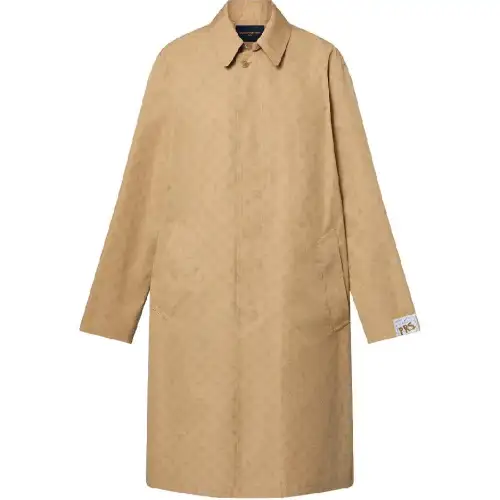 LOUIS VUITTON Monogram Toile Trench Coat