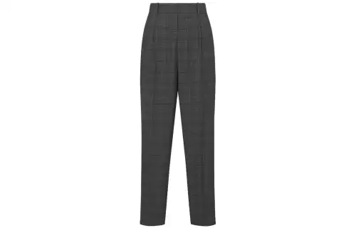 DIOR Casual Pants Women's Gray Moderate Tapered Pants