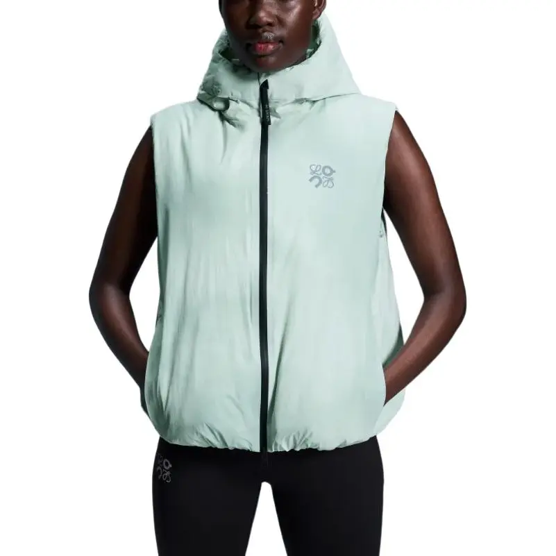 On x LOEWE Puffer Vest Women's Light Blue