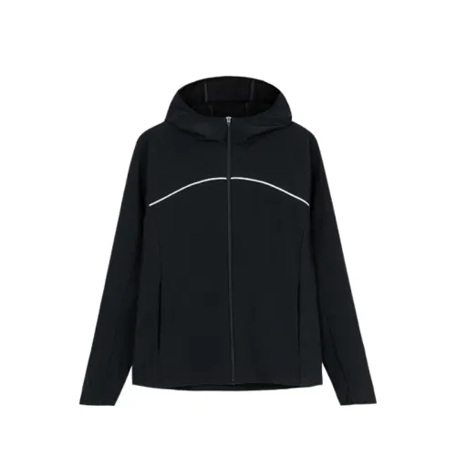 Anta Running Collection Windproof, Breathable, Water Repellent, Abrasion Resistant Windbreaker Jacket Women's Black