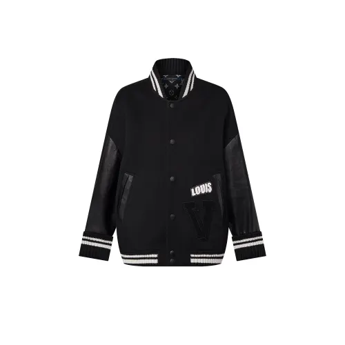 Lv Double Face Varsity Jacket