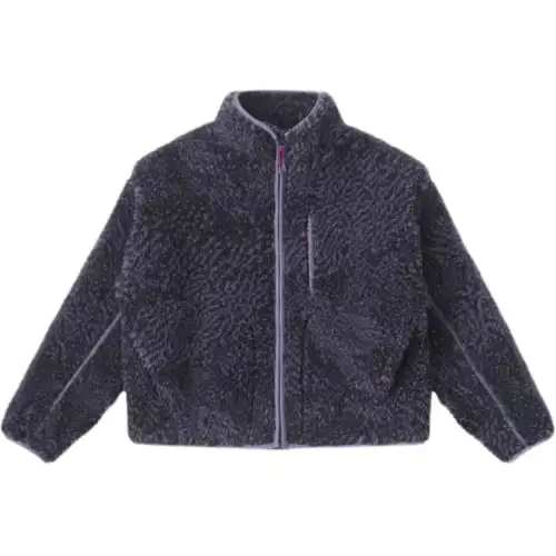 Converse Printed Sherpa Full-Zip Jacket