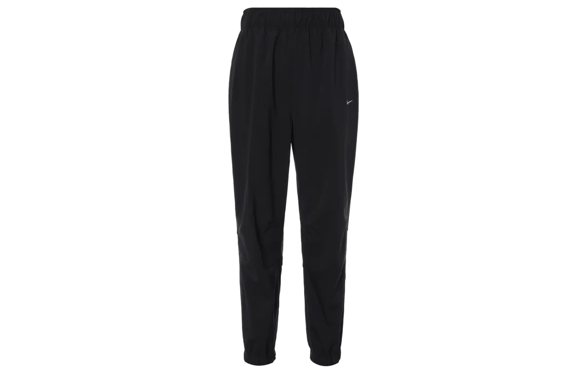 Nike Dry Fit Fast Women's Mid Rise 7/8 Warm Up Running Pants Black