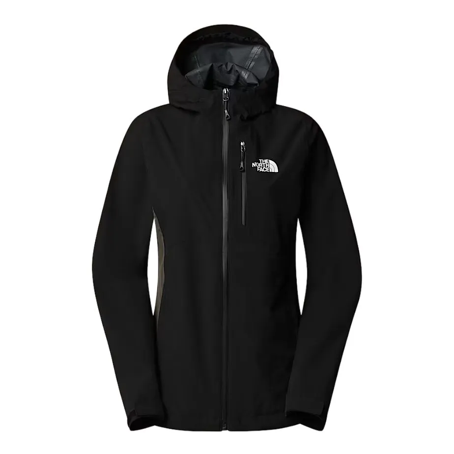 THE NORTH FACE Hiking Waterproof, Windproof, And Breathable Windbreaker Jacket Women's Black
