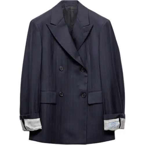 PRADA Pinstriped Blazer