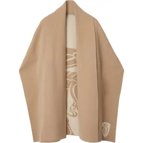 Burberry Cloaks Women's Khaki Moderate
