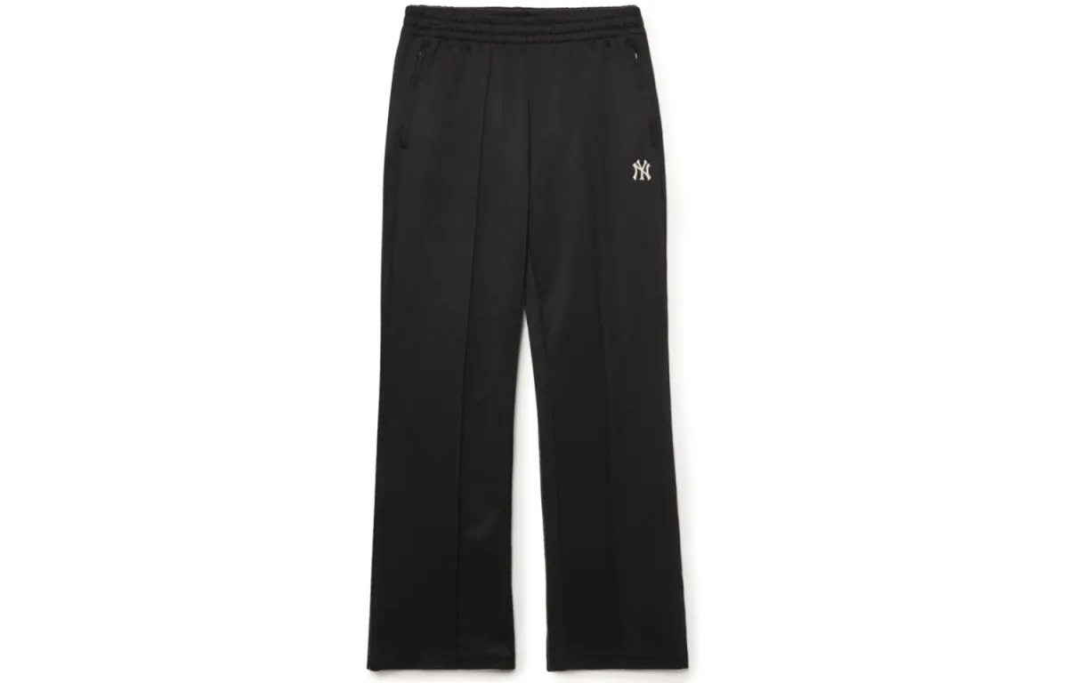MLB Casual Pants Women's Black Moderate Straight Fit Pants