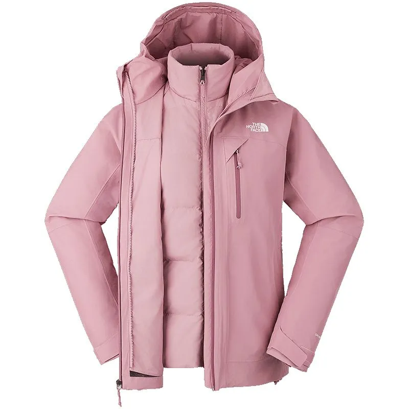 THE NORTH FACE Urban Exploration Windbreaker Jackets Women's Cherry Blossom Purple Hooded Moderate