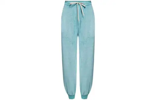 GUCCI Casual Pants Women's Blue Moderate Cuffed Pants