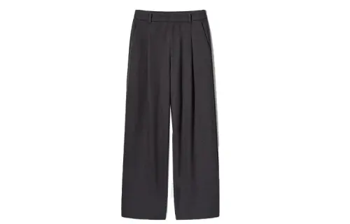UNIQLO x CDC FW23 Casual Pants Women's Brown Black