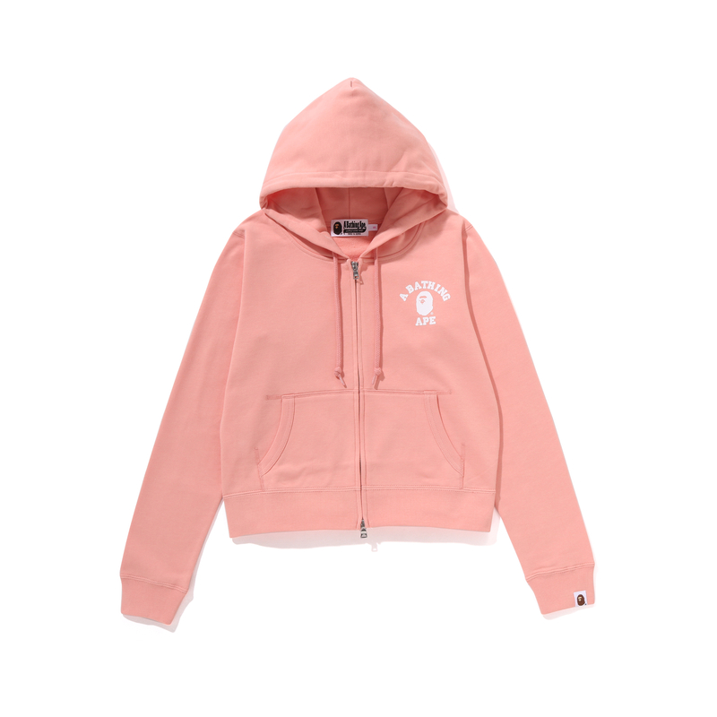 Женские худи A BATHING APE A BATHING APE SS25 logo (серый)