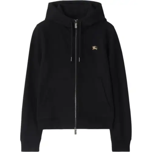 Burberry Knight-stamp cotton hoodie