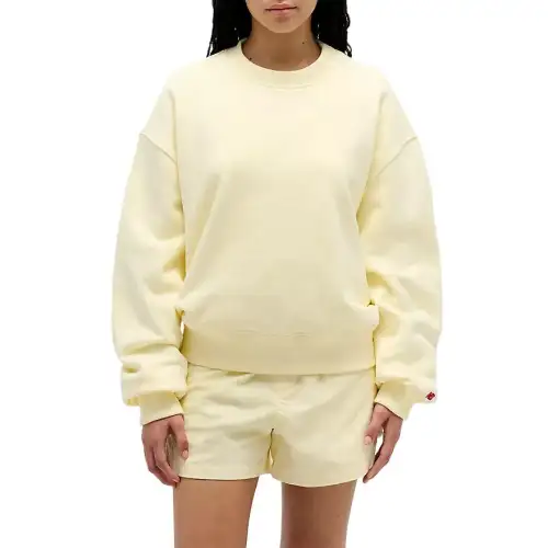 New Balance Sweatshirt SS25 Crewneck Sweatshirt Women's Yellow