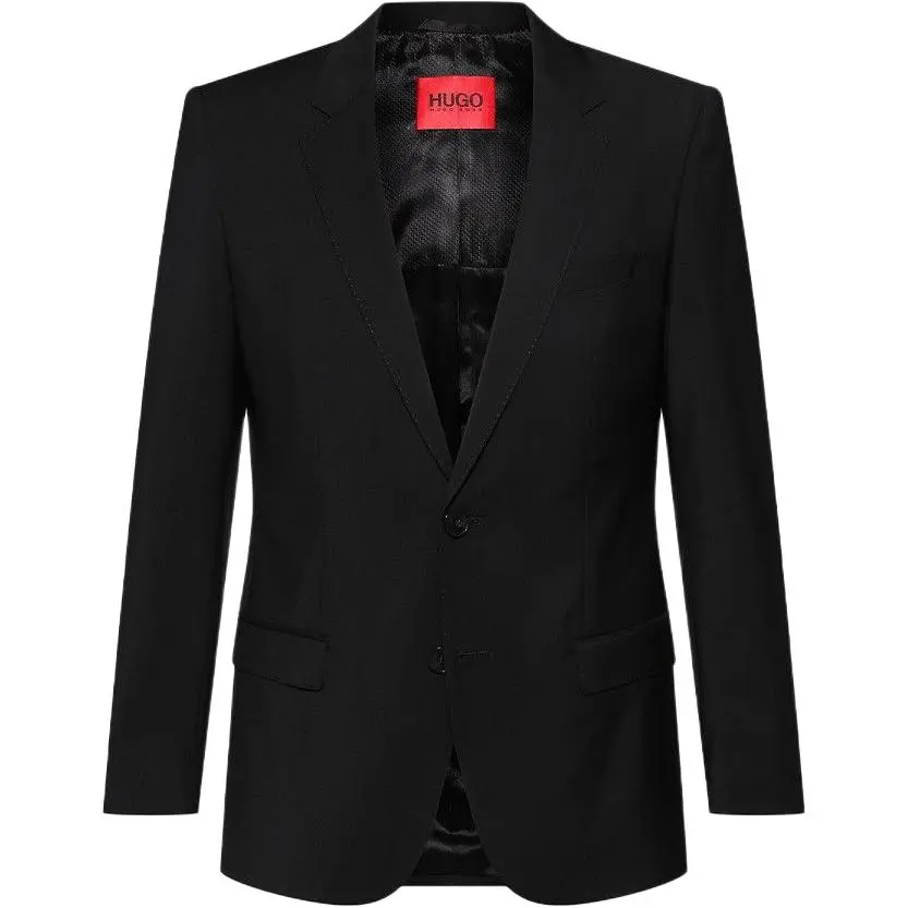 HUGO BOSS Business Suit Coat Men's Black