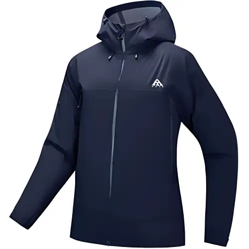 Anta Outdoor Collection Waterproof And Windproof Windbreaker Jacket Women's Midnight Blue