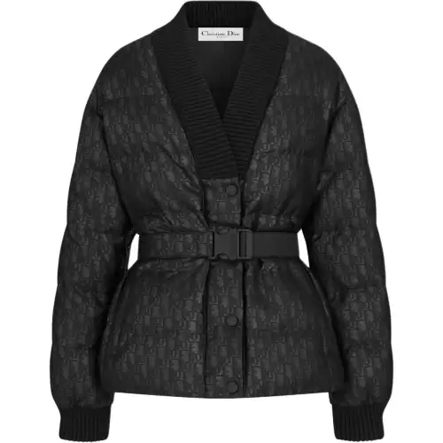 DIOR Puffer Jacket Women's Black