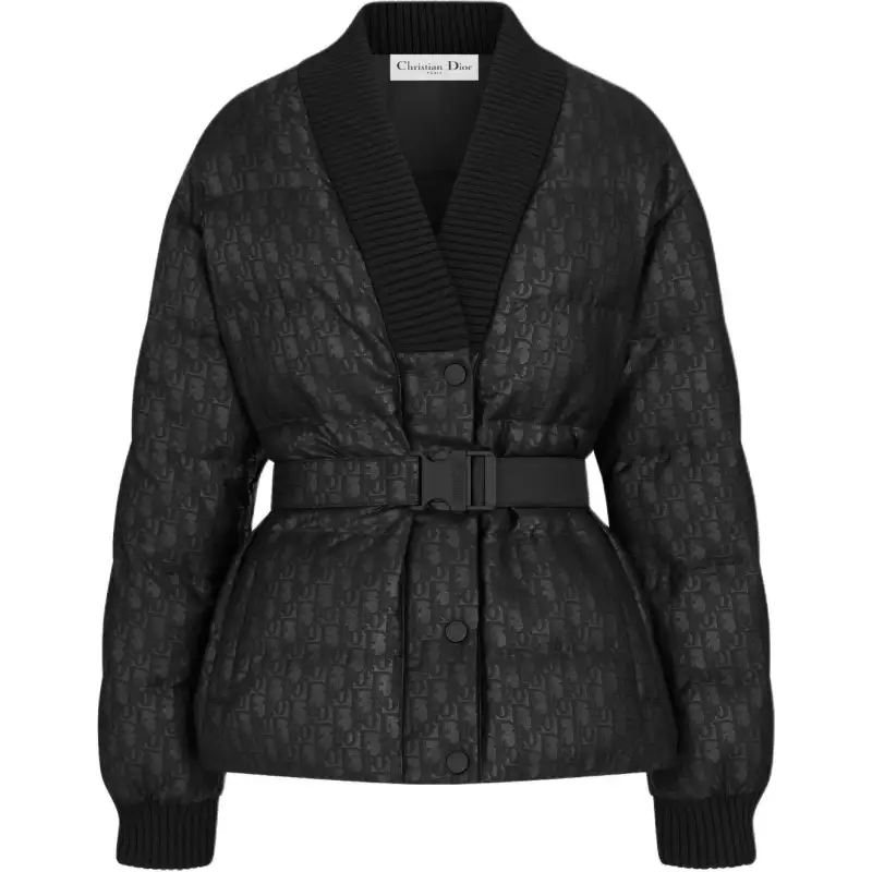 DIOR Puffer Jacket Women's Black