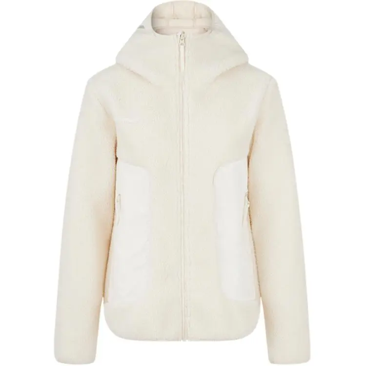 HOKA ONE ONE Velvet feel Coat Women's Ivory White