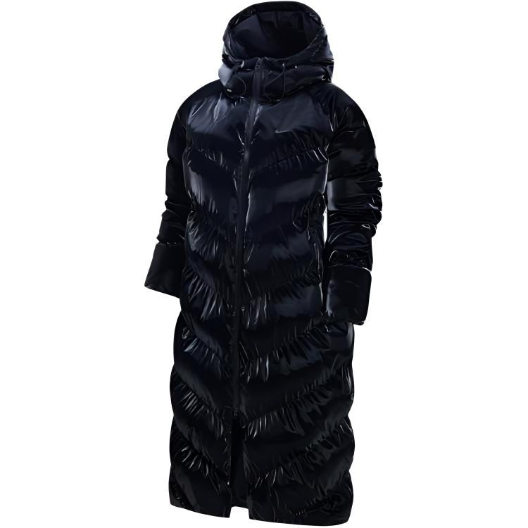 Женская куртка Nike Sportswear Therma-FIT (черная)