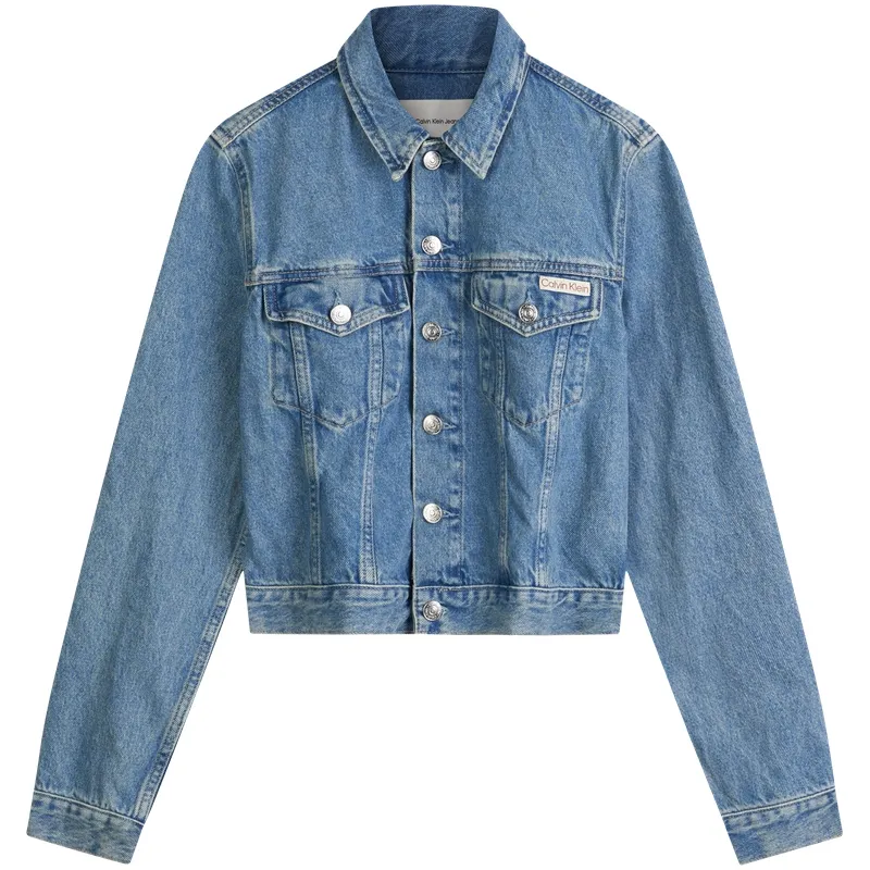 CALVIN KLEIN SS25 Denim Jacket Women's