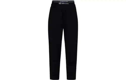 EVISU Casual Pants Women's Black Moderate Cuffed Pants