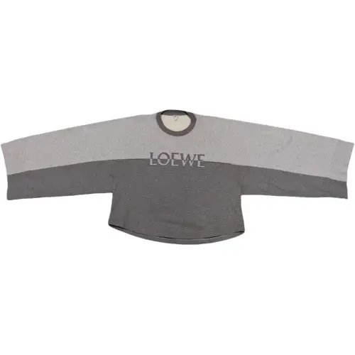 LOEWE Sweatshirt Women's Gray Black