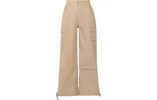 Jordan CHICAGO Casual Pants Women's Desert Yellow Moderate Wide Leg Pants