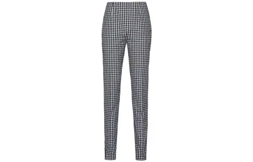 Prada gingham-check trousers