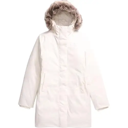 THE NORTH FACE Arctic Parka Coat Women's White Sand Dune