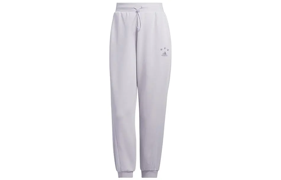 Adidas Casual Pants Women's White Moderate Cuffed Pants